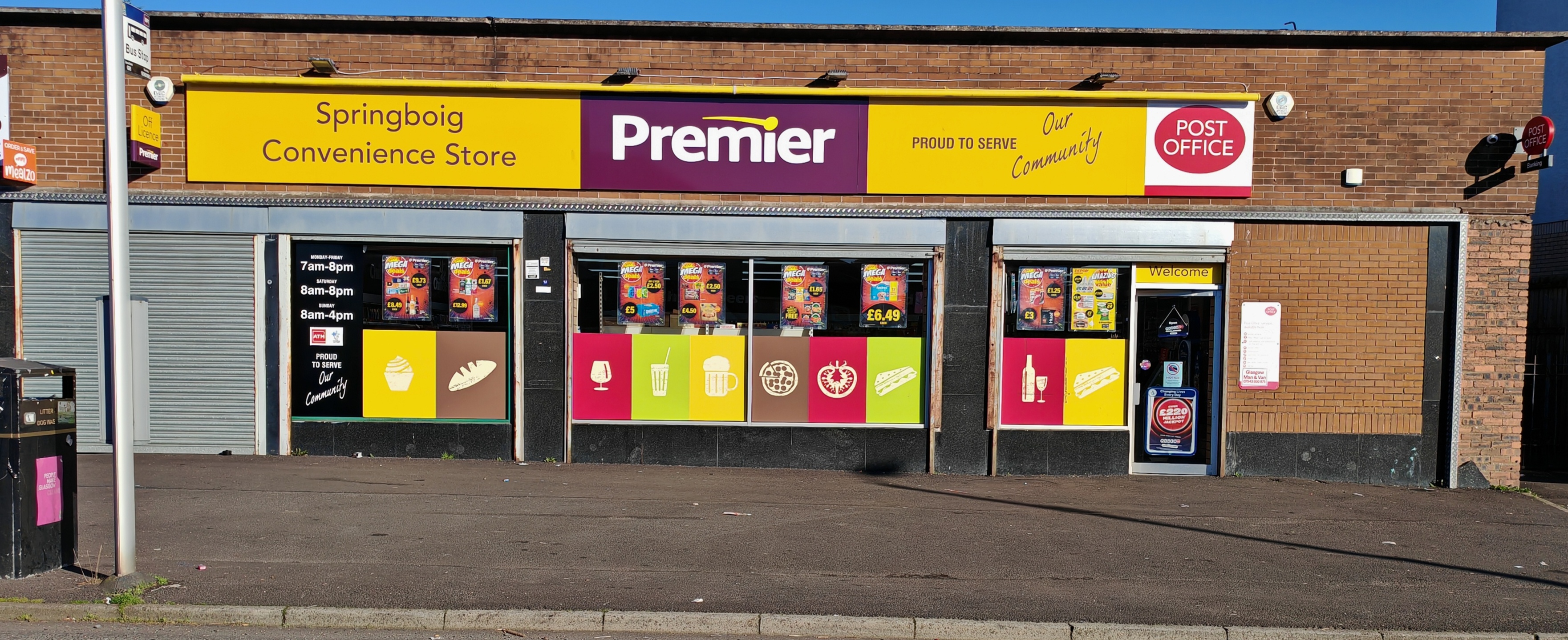 Premier Springboig storefront